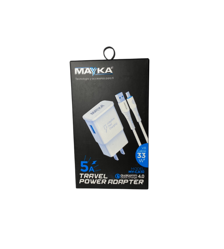 Cargador Mayka carga rapida V8