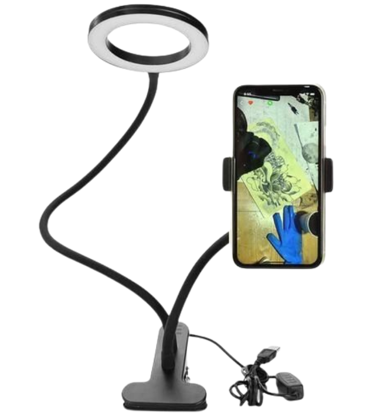 Aro de Luz con Soporte para Celular